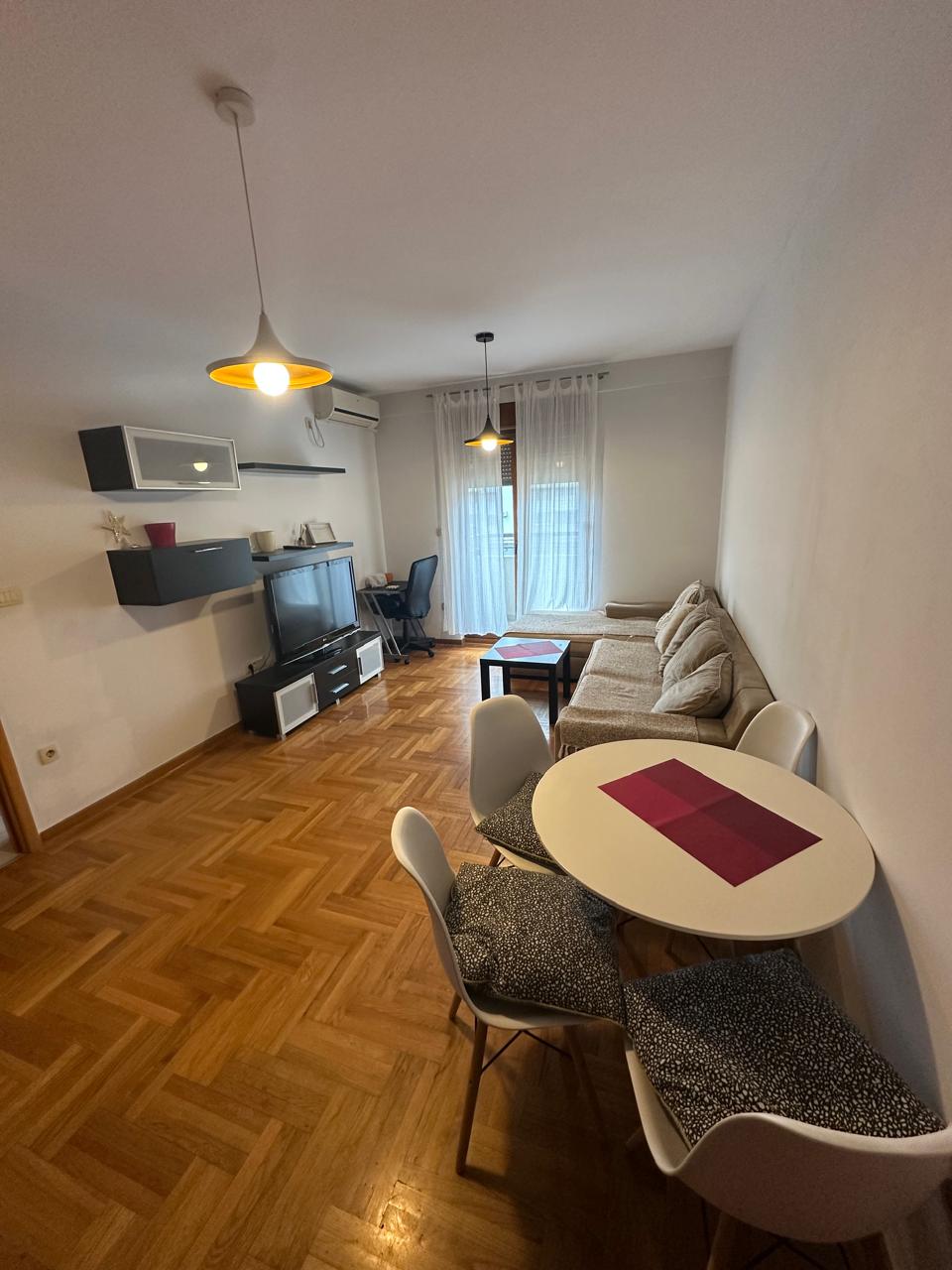 Furnished one-bedroom apartment for rent at Stari Aerodrom, Podgorica